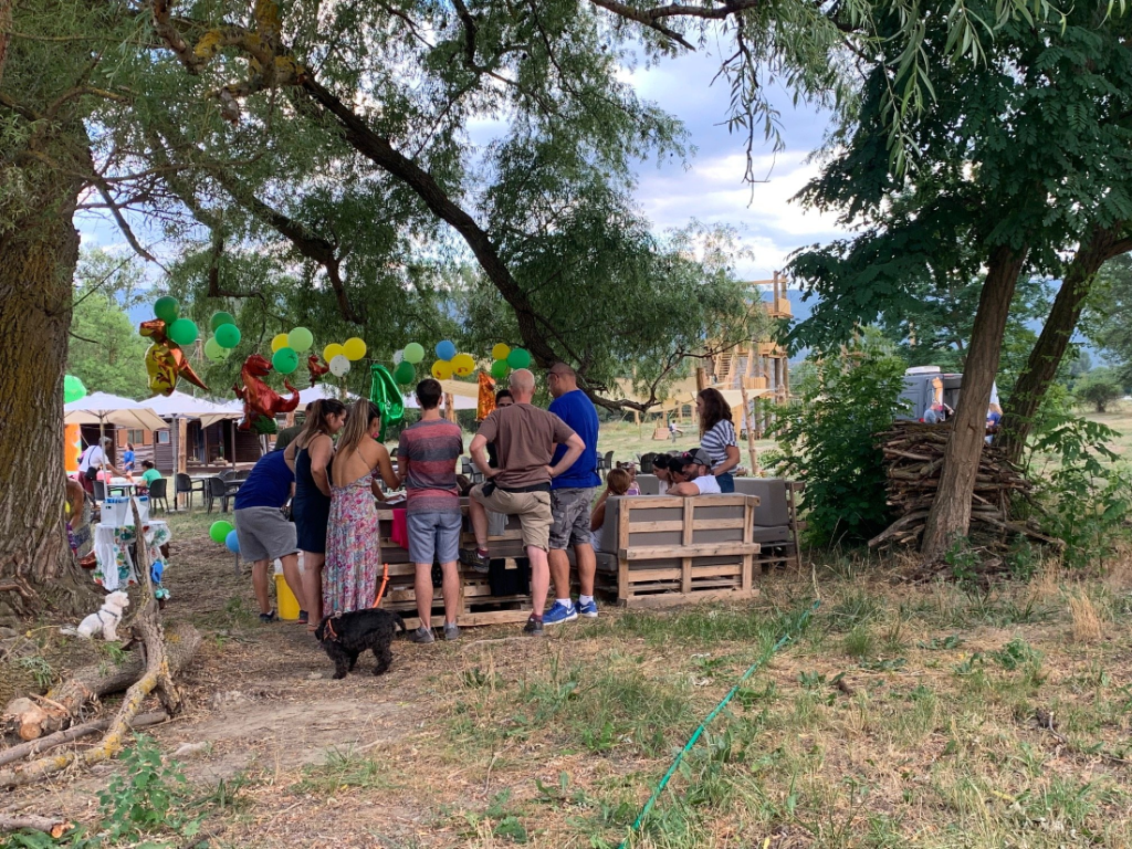 Celebración de un cumpleaños en el Parque de Actividades Cerdanya