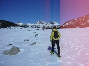 Snowshoes in Pyrenees
