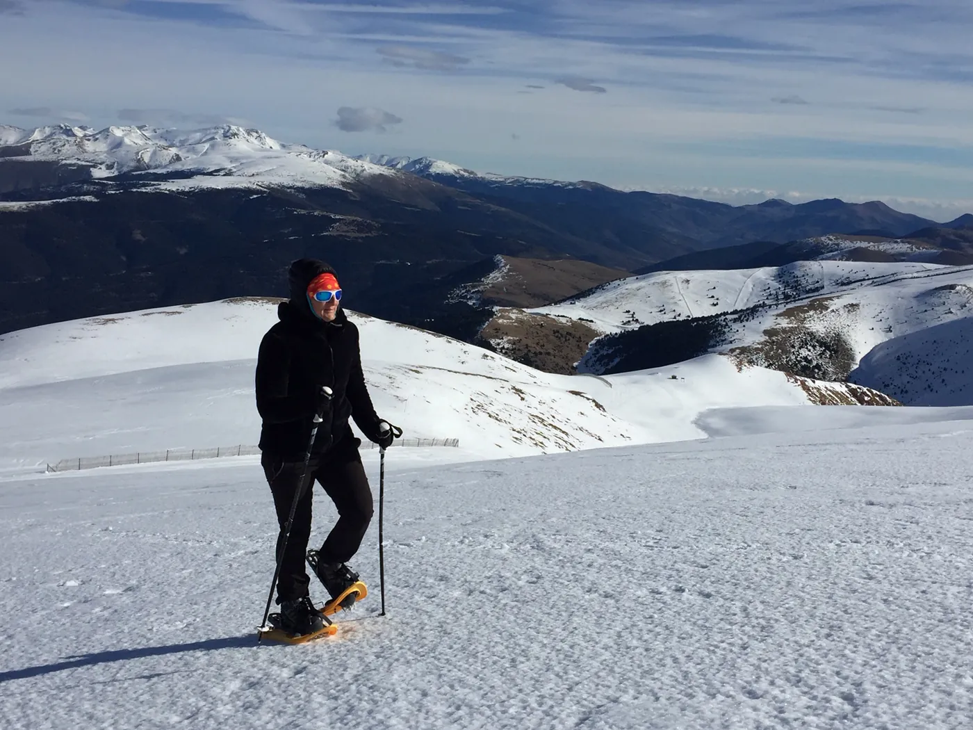 Excursió amb raquetes de neu a la Tosa d’Alp des de La Molina